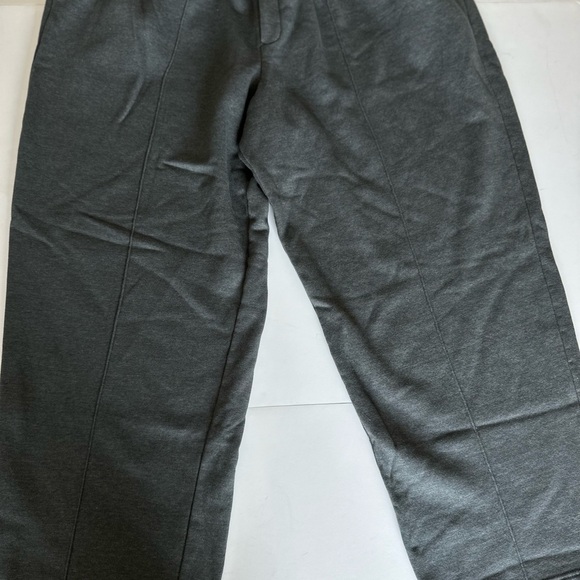 John Blair Men’s Supreme Fleece Stitched-Crease Charcoal GraySweatpants, SizeXXL - Picture 6 of 11